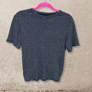 -bundle 3 or more A New Day Striped Blue and White T-Shirt -bundle 3 or more